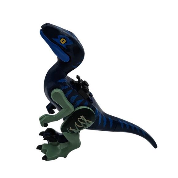Lego Raptor Velociraptor 70835 Blue Eye Patch The Lego Movie 2 Dinosaur - Picture 1 of 4